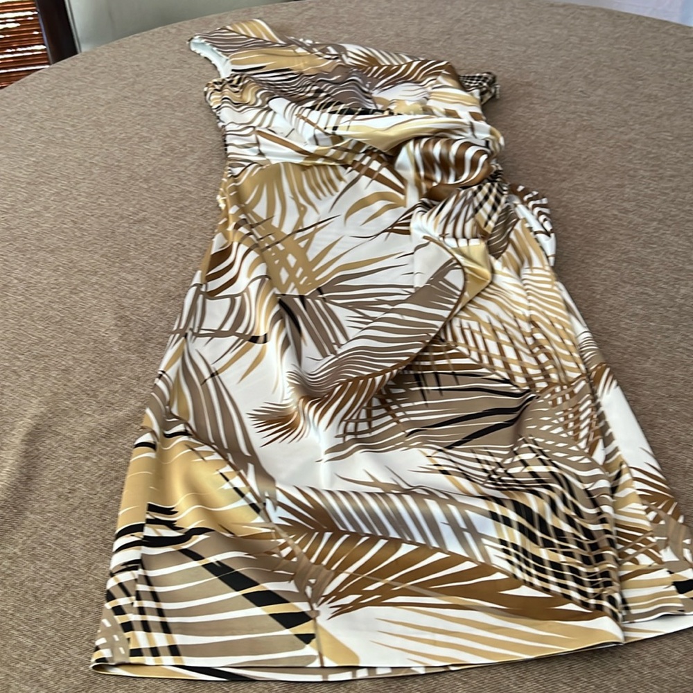 One shoulder dress.  Size 14
